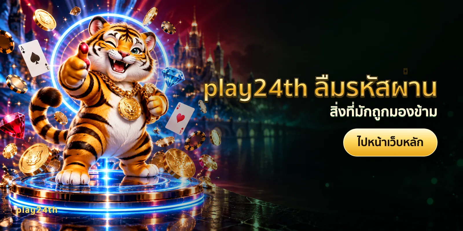 ภาพประกอบบทความ play24th ลืมรหัสผ่าน — สิ่งที่มักถูกมองข้าม